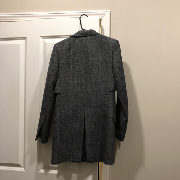 Chloe Long Wool Blazer - Picture 6 of 7